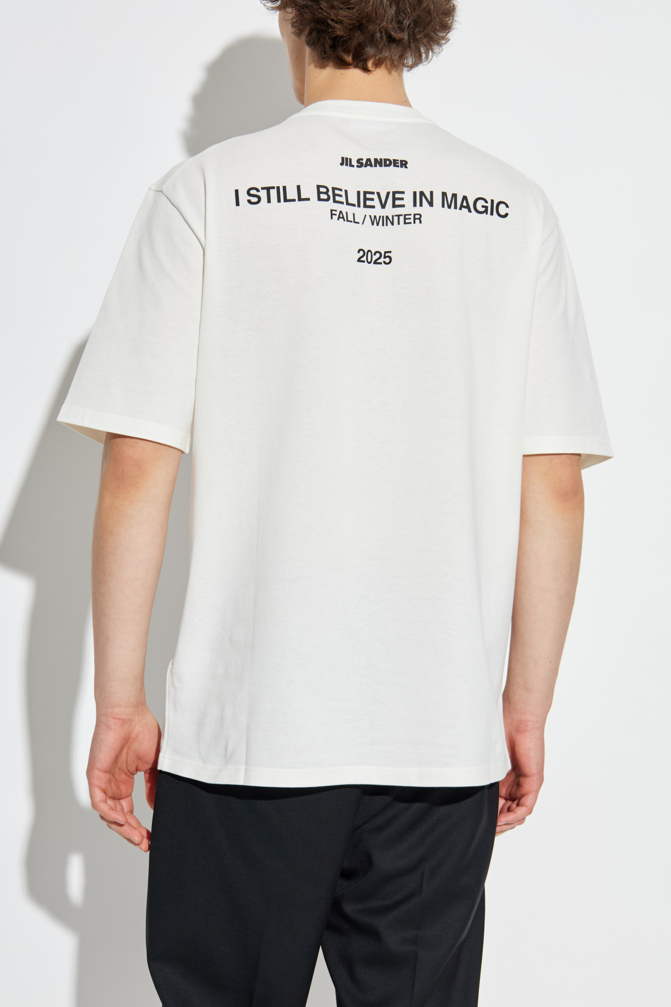JIL SANDER T-shirt with logo | Men's Clothing | Vitkac